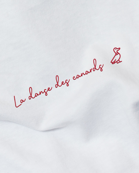 T-shirt Bio unisexe - La danse des canards - Lovember