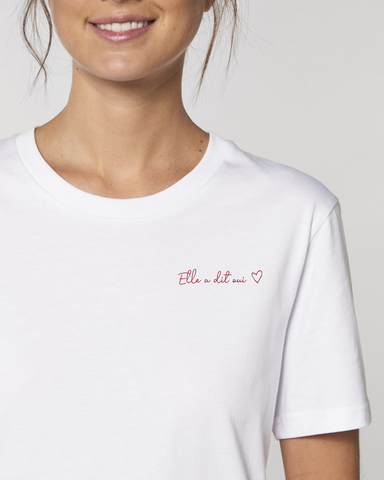 T-shirt Bio unisexe - Elle a dit oui