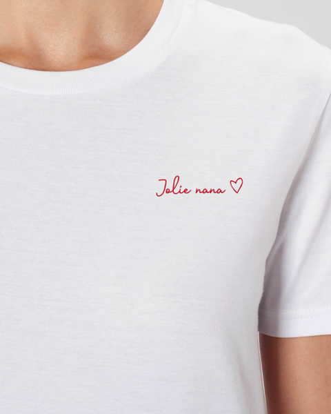 T-shirt Bio unisexe - Jolie nana - Lovember