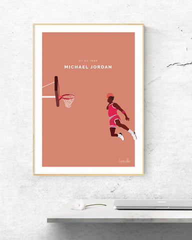 Affiche Michael Jordan